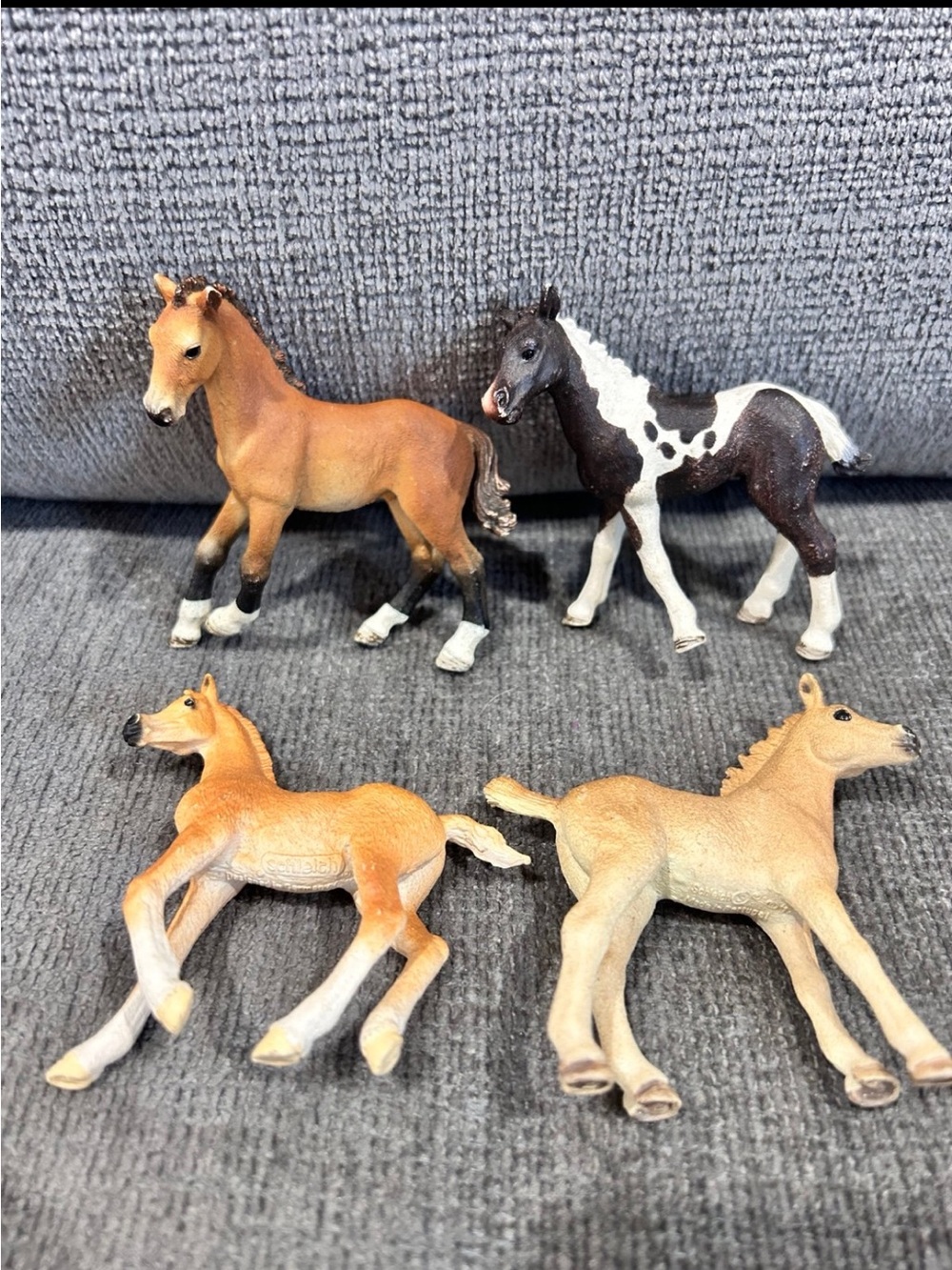 Schleich Pony figure lot of 4